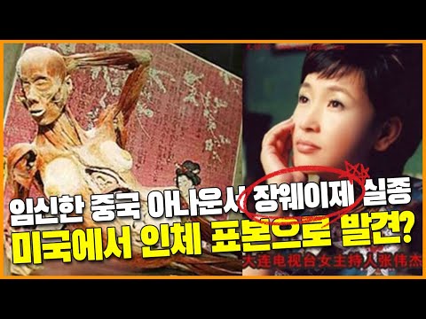 임신한 중국 <strong>아나운서</strong> <strong>장웨이제</strong> 실종.. 미국에서 인체 표본으로 발견?