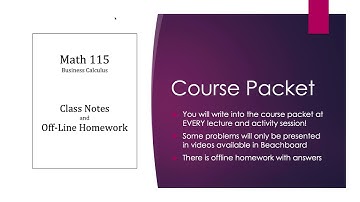 Math 115 - Fall 2021 - Orientation