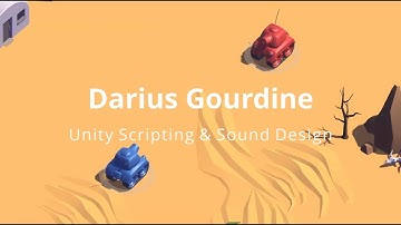 Unity Scripting and Sound Design Reel · Darius Gourdine