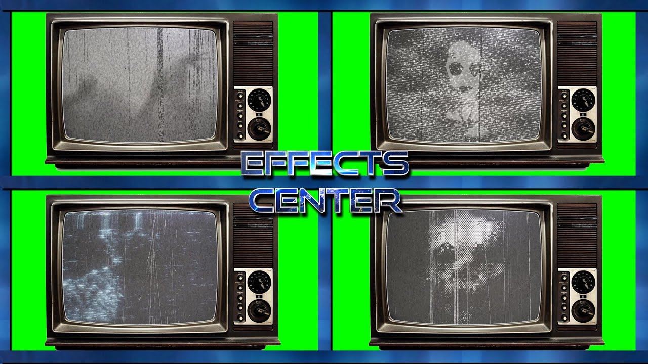 Television Ghost / Fantasma da Televisão - Green Screen / Chroma Key