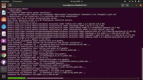How to Install Audacity Audio Editor 2.4.1 in Ubuntu 20.04 (for background noise removal)