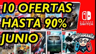 10 JUEGOS con OFERTAS de LOCURA con hasta un 90% de DESCUENTO en la eSHOP de NINTENDO SWITCH