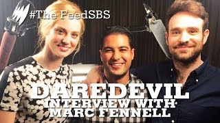 Daredevil's Charlie Cox & Deborah Ann Woll interview with Marc Fennell  I The Feed