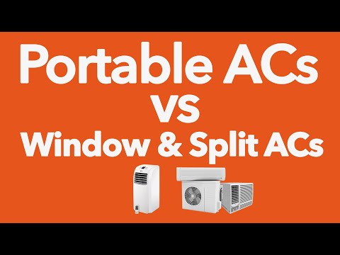 Portable ACs vs Window and Split ACs (English)