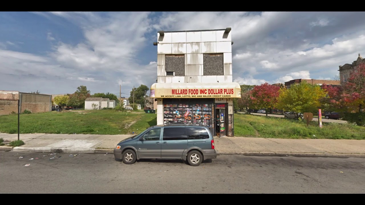 Chicago Illinois Lawndale Neighborhood K Town Inner City Decay and