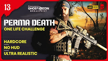 PERMA DEATH // Ghost Recon Breakpoint // pt.13 // EXTREME difficulty & no HUD