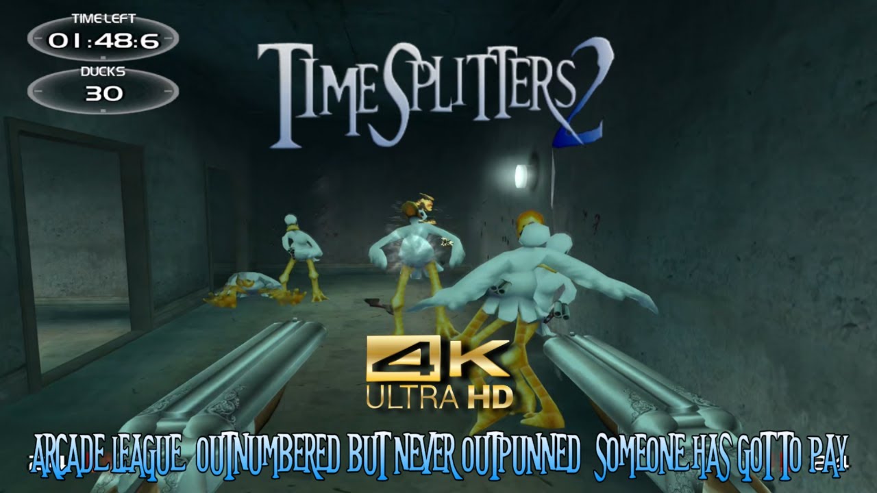 TimeSplitters 2 - Arcade League - Someone Has Got To Pay (4K, 60 FPS ...