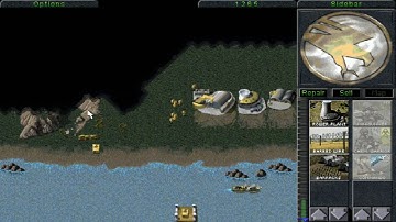 Command and Conquer GDI Mission #1 - Playthrough #2 - Multiplayer Units Enabled