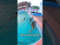 Kids Racing Underwater with Trainer 🔥 #swimmingtips #swimming #swim #underwater