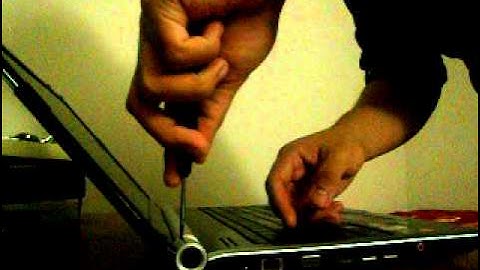 How to disassemble a Gateway NV52, NV53