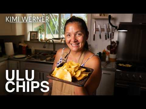Kimi Werner makes ulu chips out of Hawaiian breadfruit Quick and Easy!