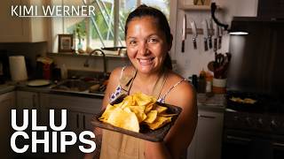 Kimi Werner makes ulu chips out of Hawaiian breadfruit Quick and Easy!
