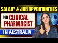 Clinical Pharmacist Salary in Australia | Earn ₹60 Lakh Per Year? Full Career Breakdown