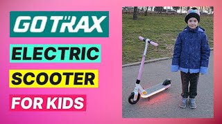 GOTRAX Electric Scooter for Kids/Lightweight Electric Scooter for Boys and Girls Ages 6-12