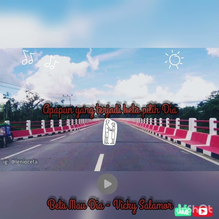 Story wa durasi 30 detik || Beta mau Dia - Vicky Salamor