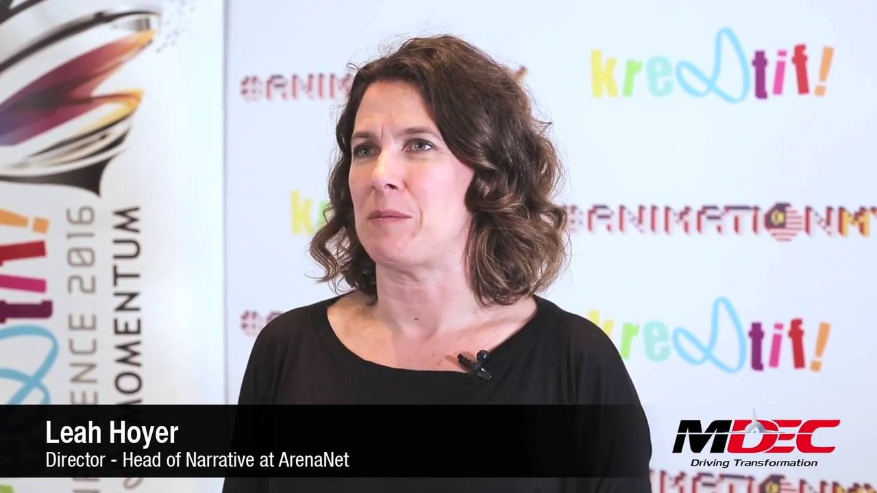 Leah Hoyer - Director - Head of Narrative at ArenaNet