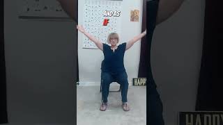 Shoulder O’Clock + Finishing Breath 🌀 Chair Tai Chi for Relaxation #shorts #taichiforseniors