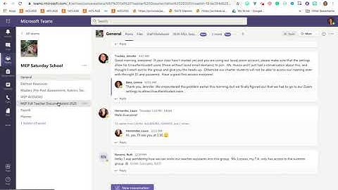 Upload Lesson Plans in Teams