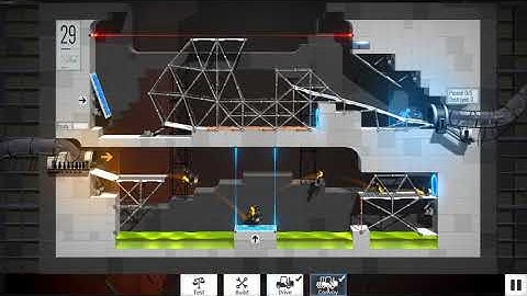 Bridge Constructor Portal Level 29