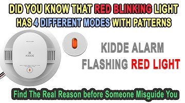 Why Kidde Smoke Alarm Blinking Red Light? Find Out The Real Reason