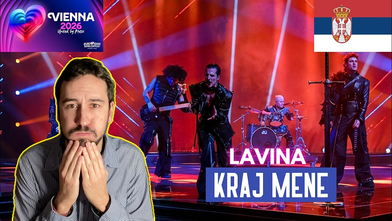 KRAJ MENE, Lavina (Serbia, Eurovisión 2026) - SPANISH FAN REACTION