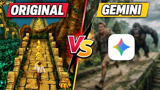 Gemini AI কি পারবে Temple Run গেম টা বানাতে | Can Gemini AI Create a Temple Run Game? 😱 #gemini