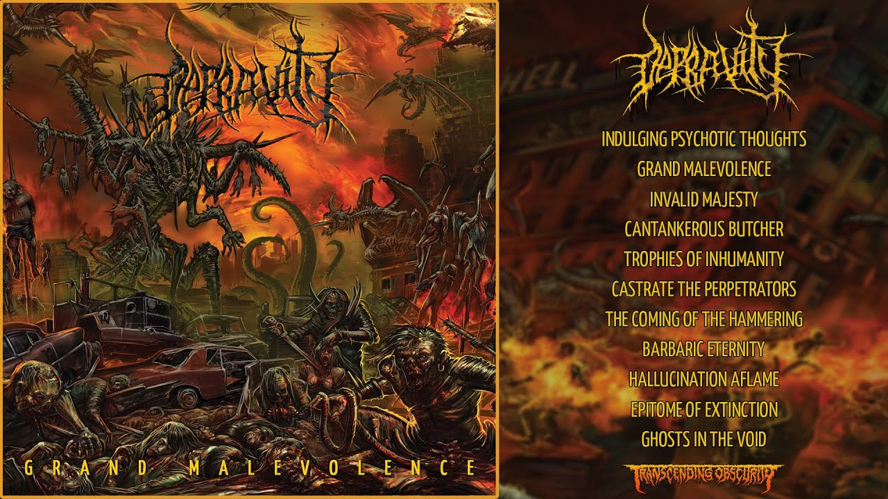 DEPRAVITY (Australia) - Grand Malevolence FULL ALBUM STREAM (Death