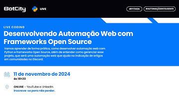 Desenvolvendo Automação Web com Frameworks Open Source