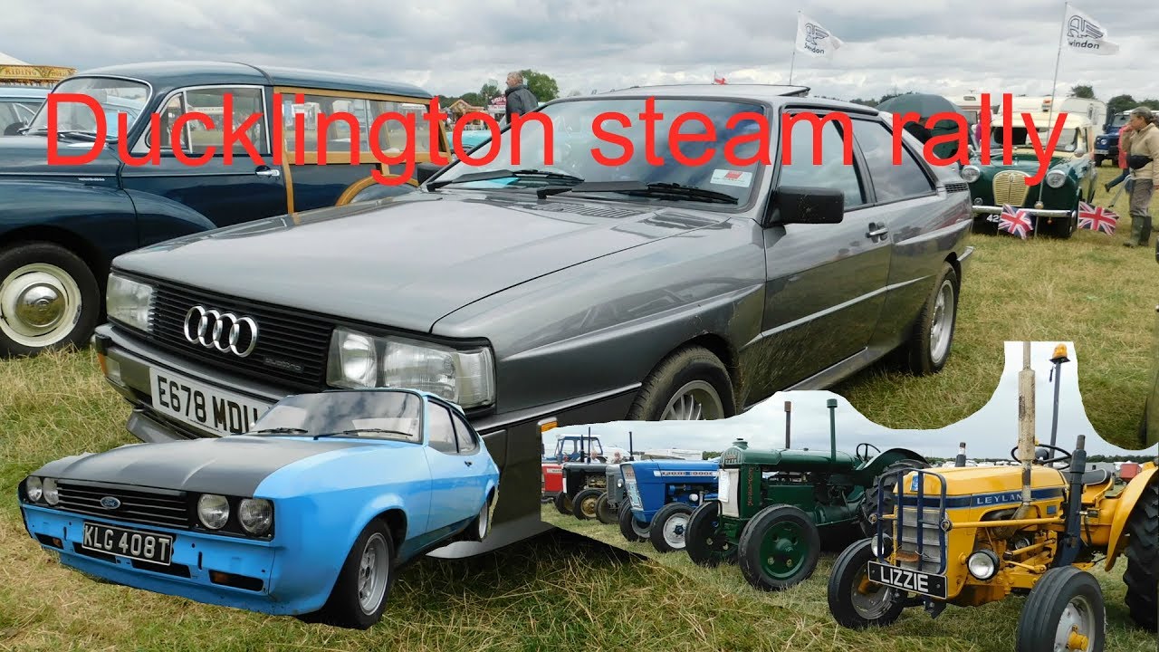 Ducklington Steam Rally - Audi A4 Quattro, Mustangs, Ford Escort...