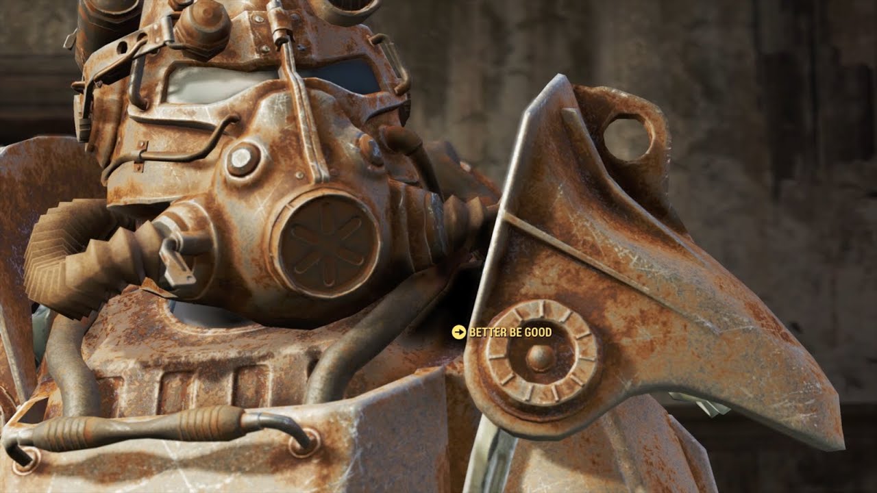 Meeting Preston for the First Time Wearing Power Armor