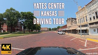 Driving Tour of Yates Center, Kansas 🇺🇸 | Historic Downtown Square