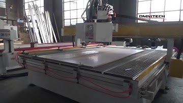 drilling 3 hole at same time boring head cnc router