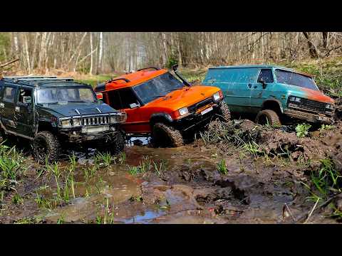 This BUCKETROVER killed everyone, and the Hummer completely broke down. ...RC OFFroad 4X4