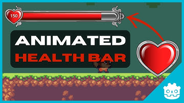 How To make A Beautiful Animated Health Bar In Godot (Tween Tutorial)