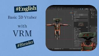 3D VTuber Avatar Basic Setup in Blender + VSeeFace | Eng.