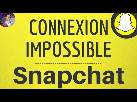 CONNEXION IMPOSSIBLE Snapchat, comment se connecter à son compte Snap si on n'y arrive plus