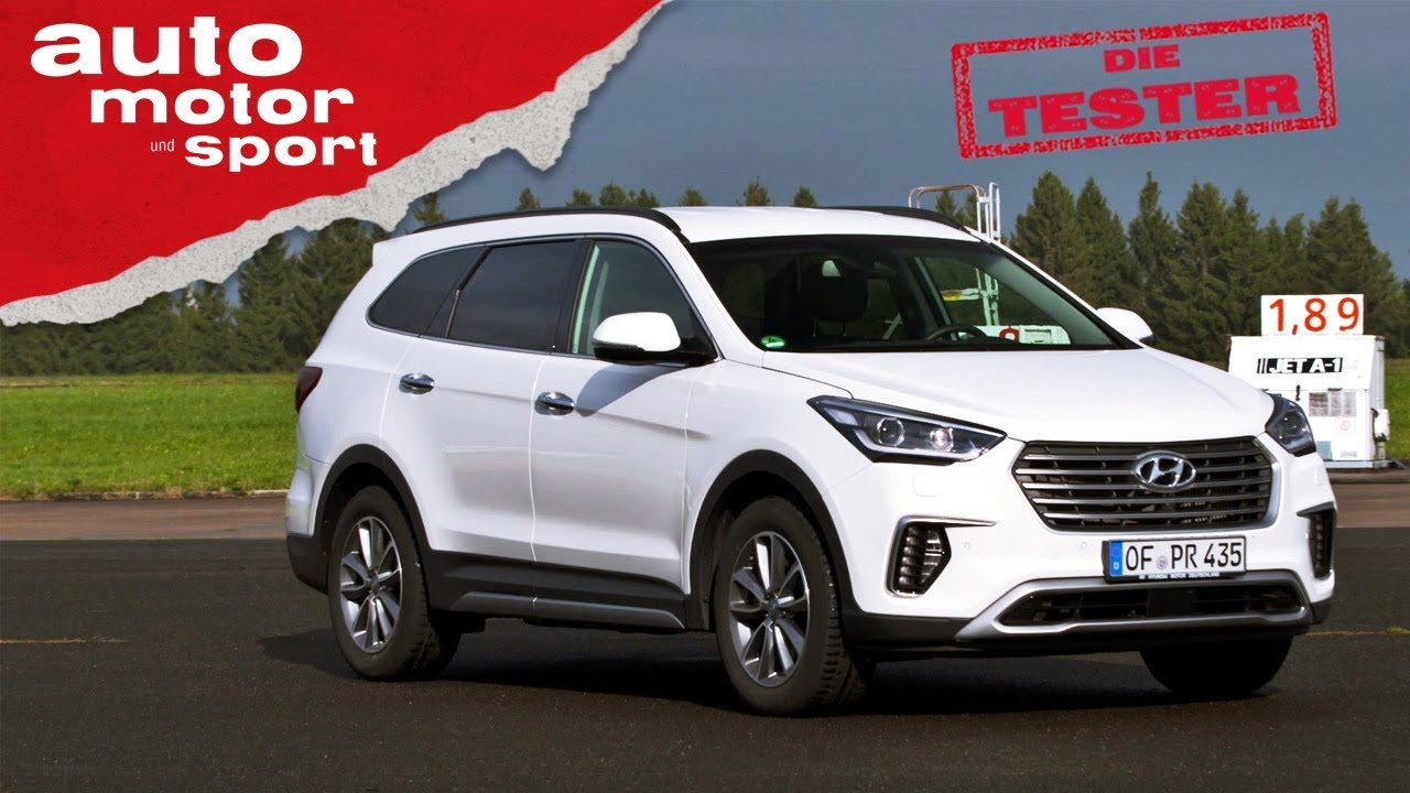 Hyundai Grand Santa Fe 2 2 Crdi Koreanisches Dickschiff Die Tester Auto Motor Und Sport