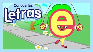 Conoce Las Letras E Meet The Letters E Spanish Version