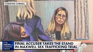Prosecution rests its sex trafficking case against Ghislaine Maxwell