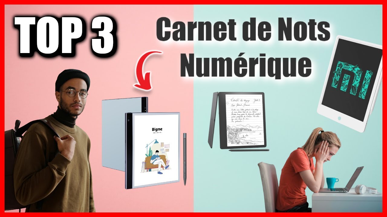 TOP 3 : MEILLEUR CARNET DE NOTES NUMERIQUE 2024
