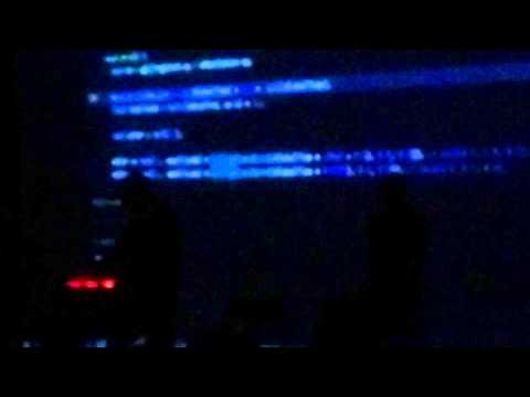 Live coding music at campjs
