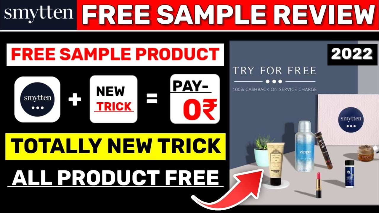 Smytten free sample review Smytten Cupon Code Smytten App Smytten