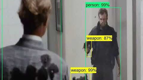 Weapon detection demo