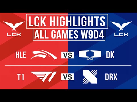 LCK Highlights ALL GAMES Week 9 Day 4 | LCK Spring 2024