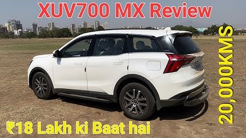 Mahindra XUV700 MX Diesel (20,000 KMS Review) Worth it? DETAILED REVIEW Android Auto?