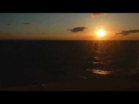 Time Lapse of Sunset on Atlantic