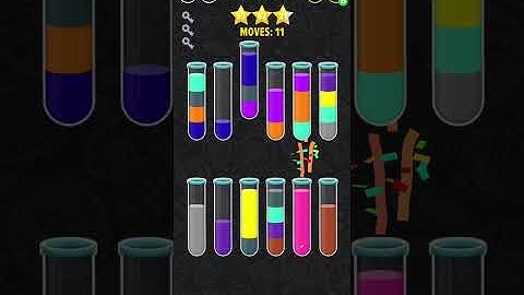 color water sort 3D level 133