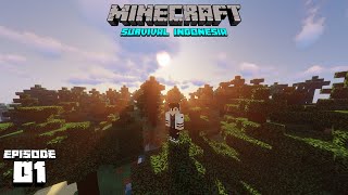 Petualangan Baru Di Mulai!!! - Minecraft Survival Indonesia (Ep.1)