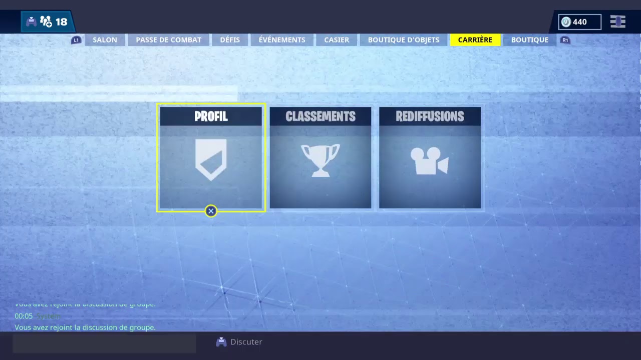 Section avec CLAWOUI