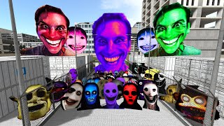 Jerma Boss and Afton Nextbots Family? - Construct (Gmod)